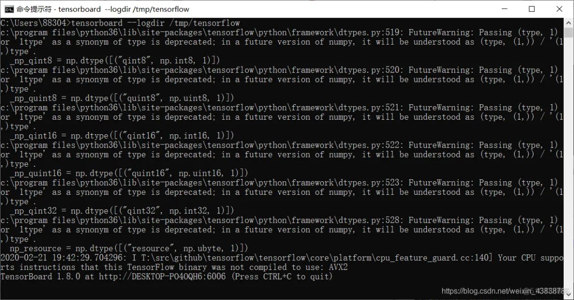 Tensorflow【实战Google深度学习框架】—TensorBoard_人工智能_02